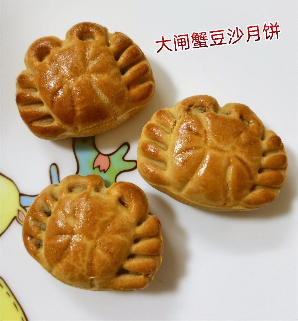 网红螃蟹月饼手残党也能成功配方