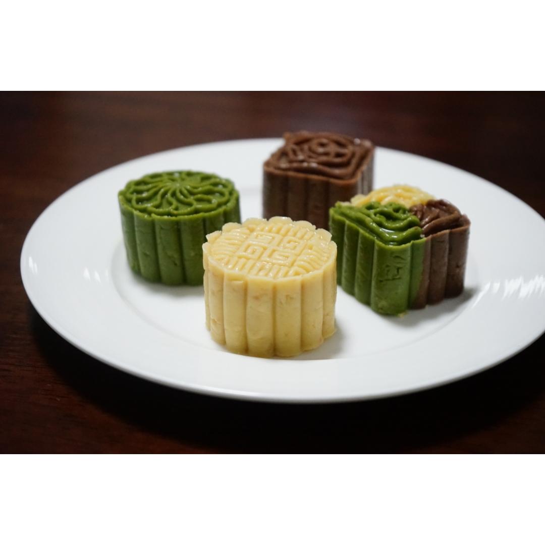 省时简易绿豆糕-免泡豆免过筛