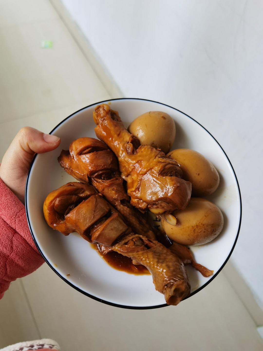 爆好吃的卤鸡腿 卤蛋❗电饭煲 炒锅都可以做~