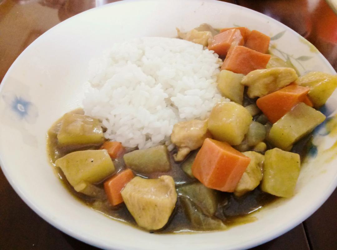 咖喱鸡饭