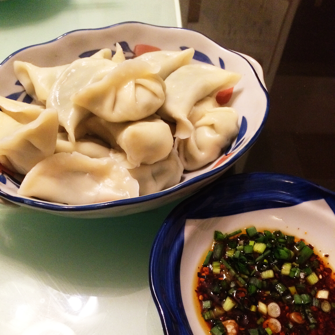 猪肉韭菜饺子