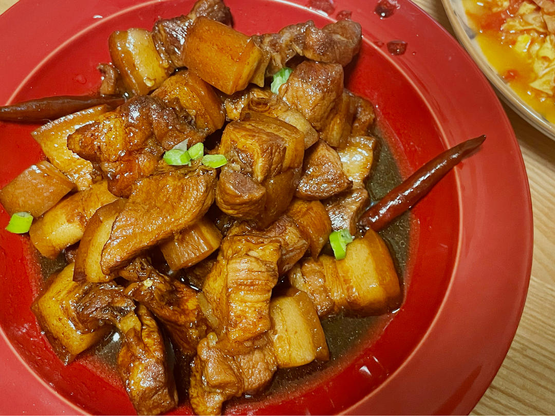 不焯水不放油的家常红烧肉