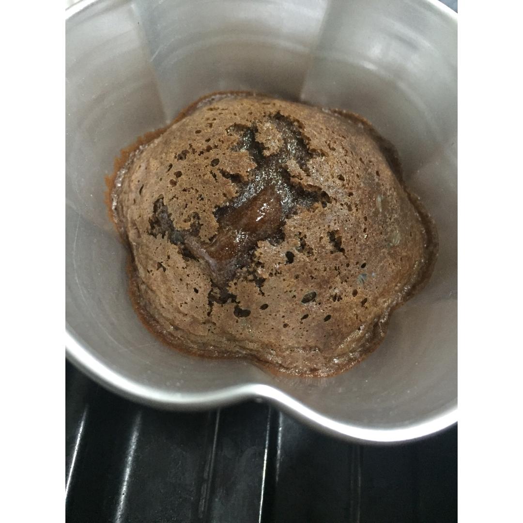 巧克力熔岩蛋糕(全图文超简单)