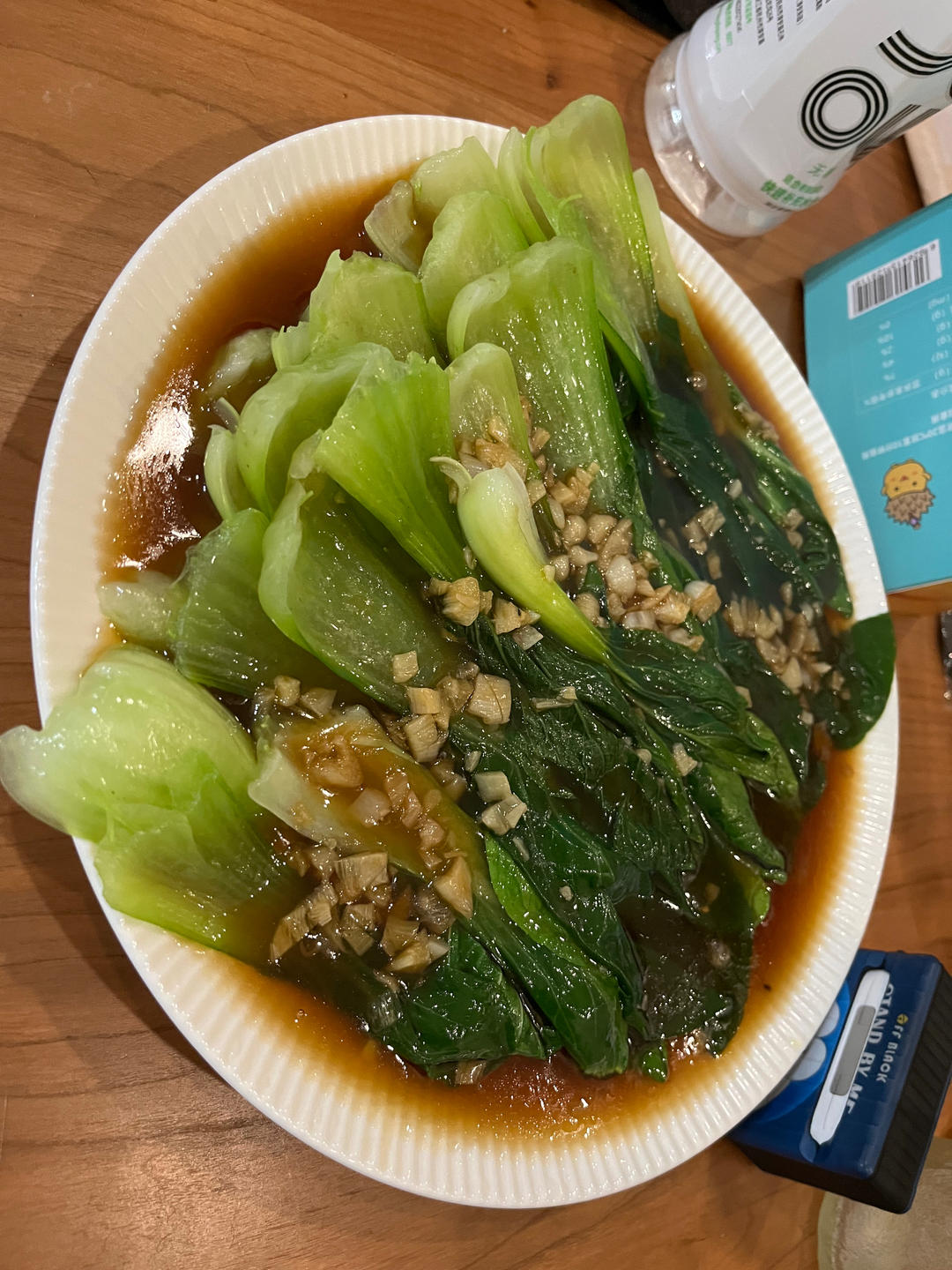 3分钟就能搞定的蚝油菜心，清爽可口，减肥减脂，好吃不怕胖！