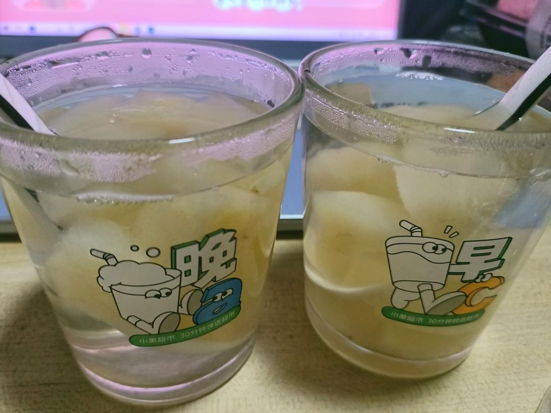冰糖雪梨水
