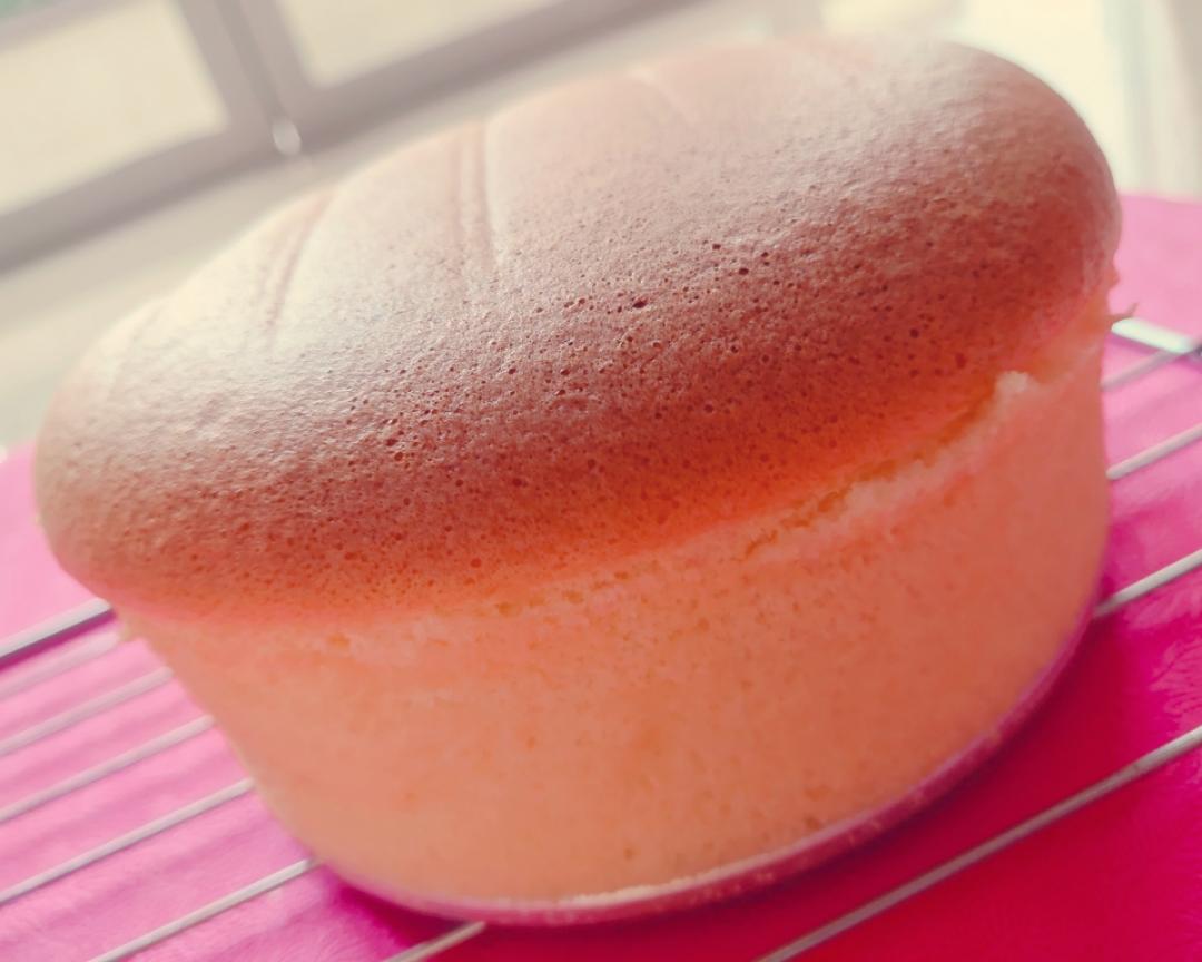 古早蜂蜜戚风蛋糕六寸(可做戚风蛋糕胚)