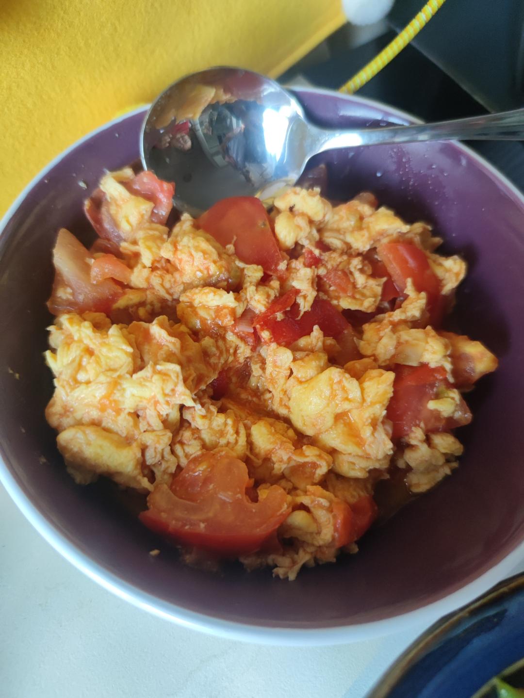 孩子最爱的（适合拌饭）的番茄炒蛋