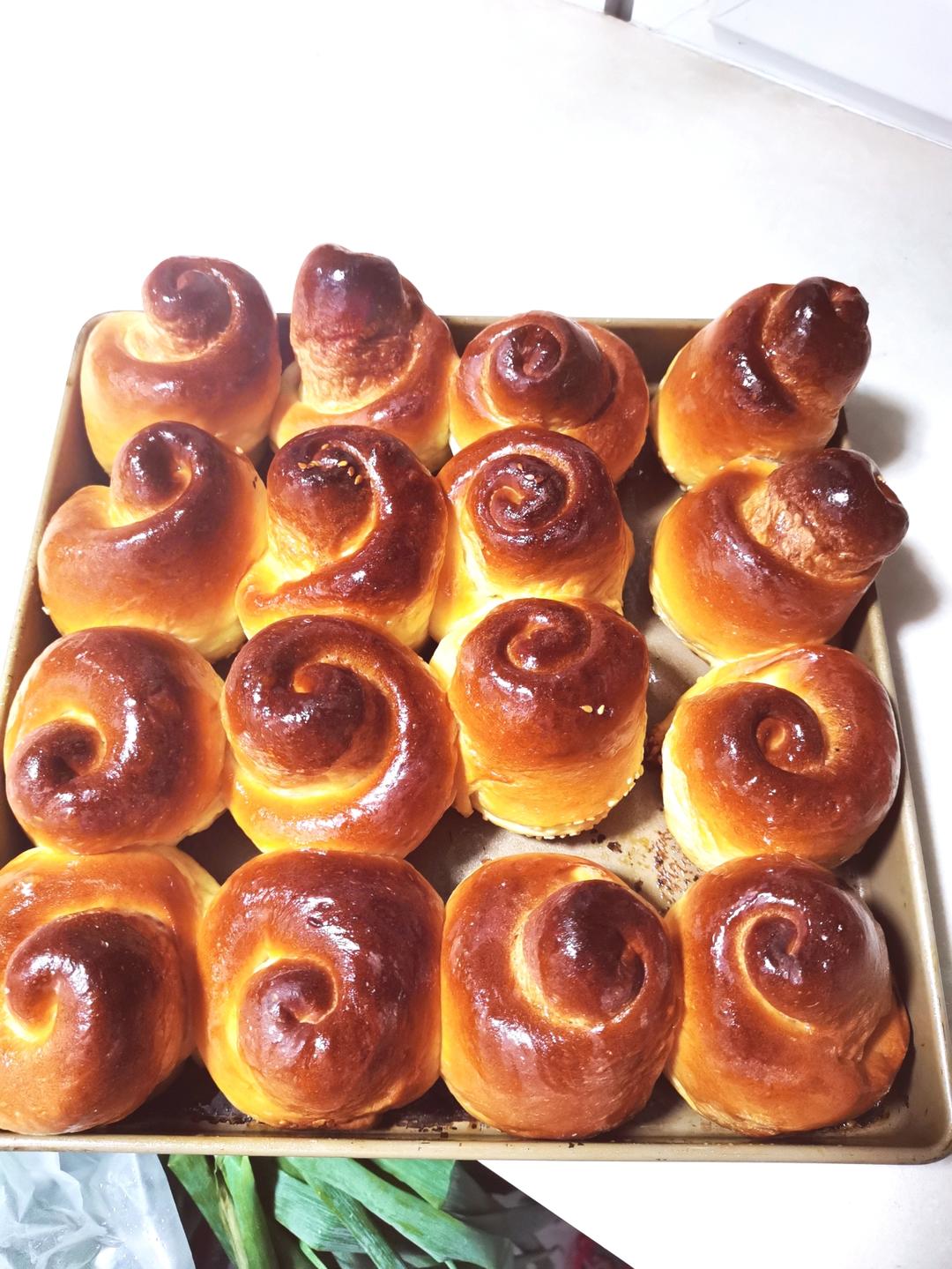 蜂蜜脆底小面包