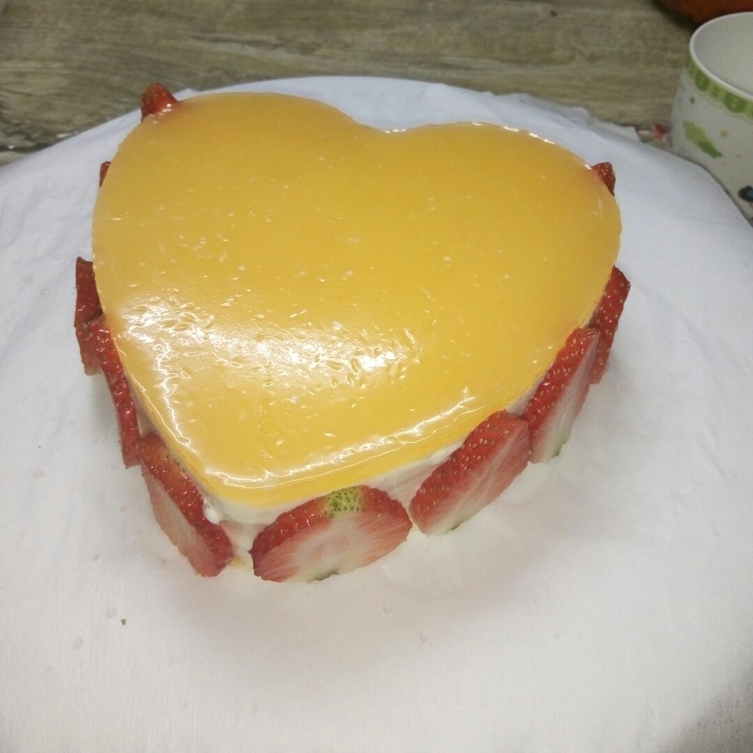 芒果纯酸奶慕斯