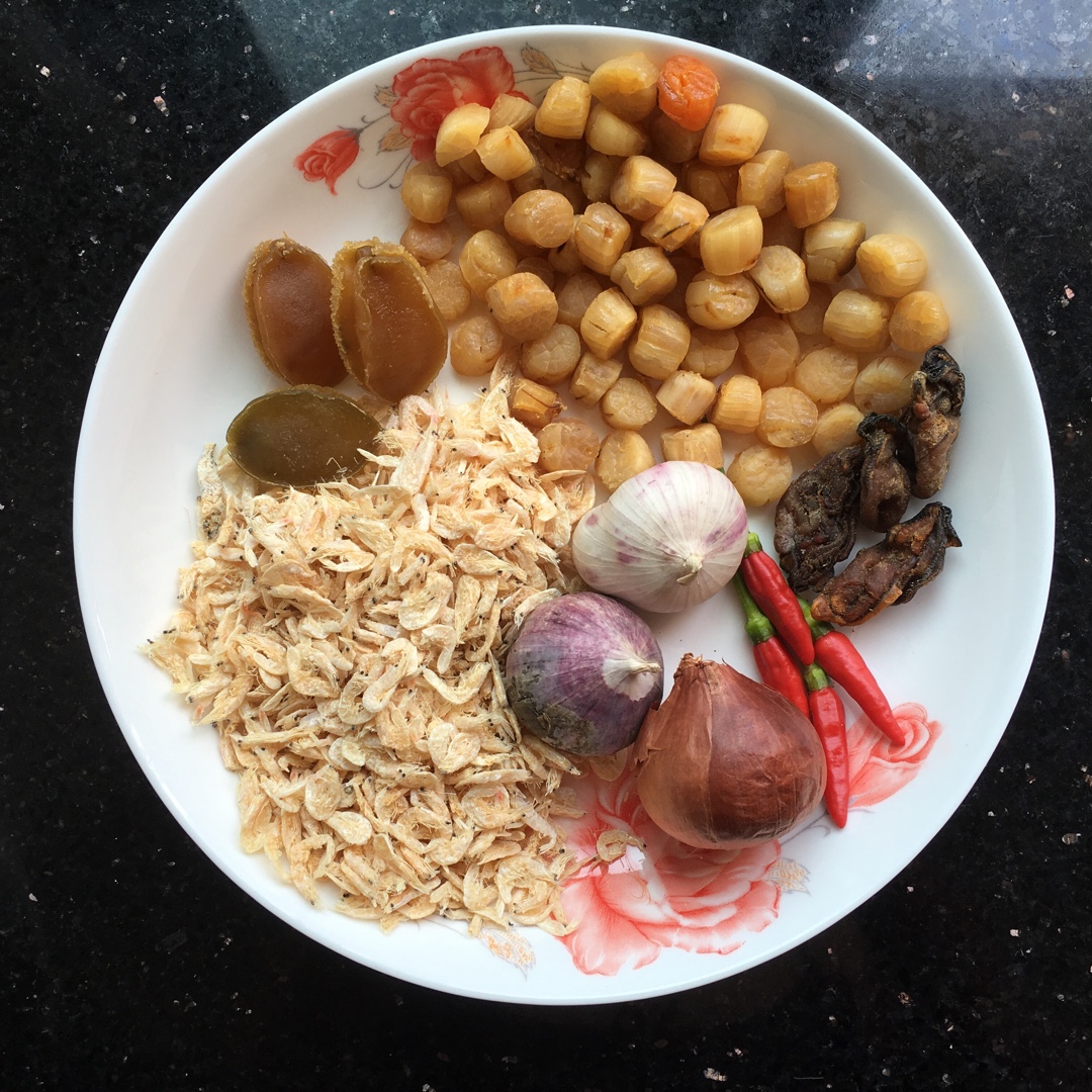 【曼食慢语】自制XO瑶柱酱