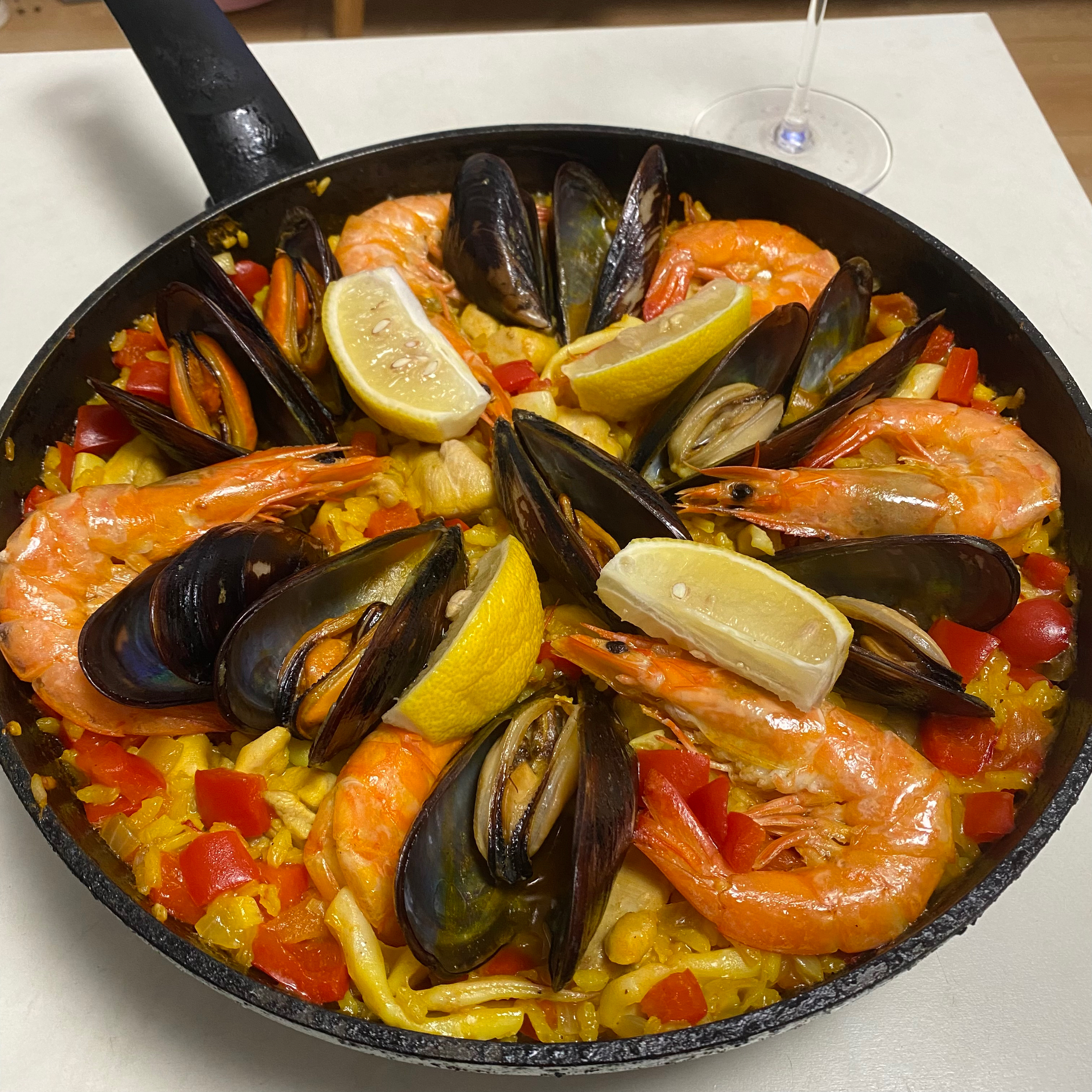 正宗paella 西班牙海鲜饭