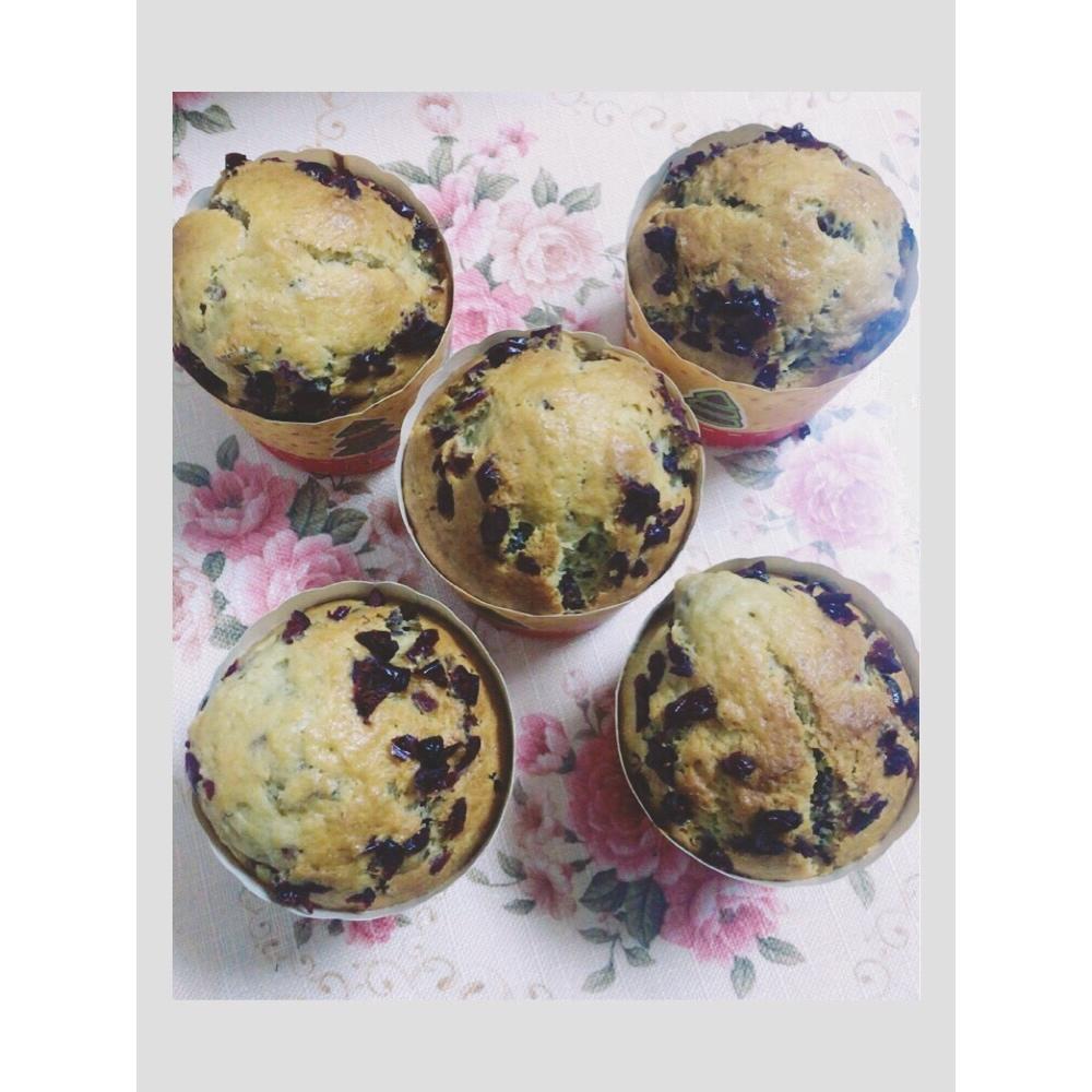 少女心的香蕉蔓越莓玛芬