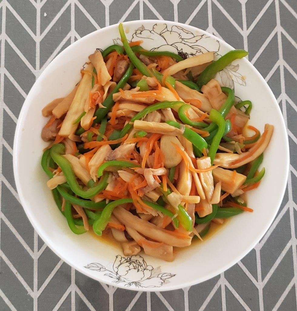 比肉还好吃的手撕杏鲍菇