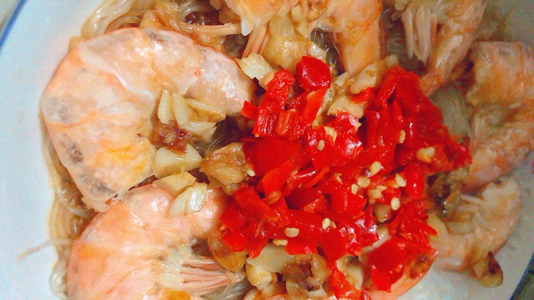 蒜蓉粉丝蒸虾