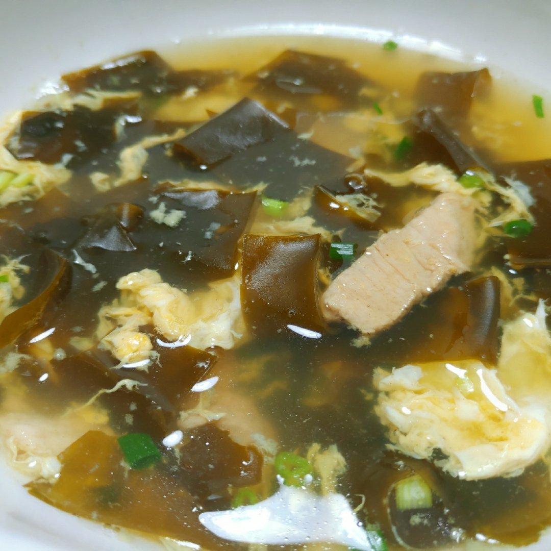 童年味道～海带鸡蛋汤