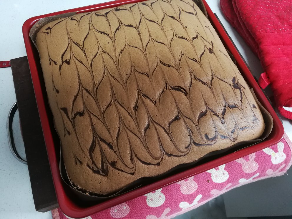 巧克力古早蛋糕（加高款小红模x1）