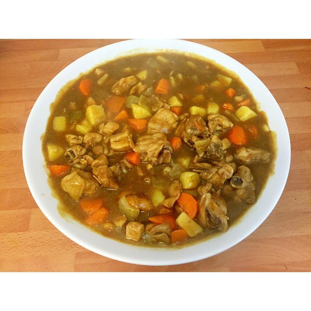 咖喱土豆鸡块