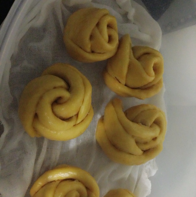 黄玫瑰馒头
