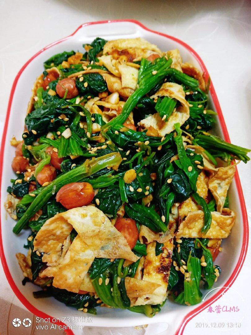 健康低脂凉拌菜—菠菜可以这样吃