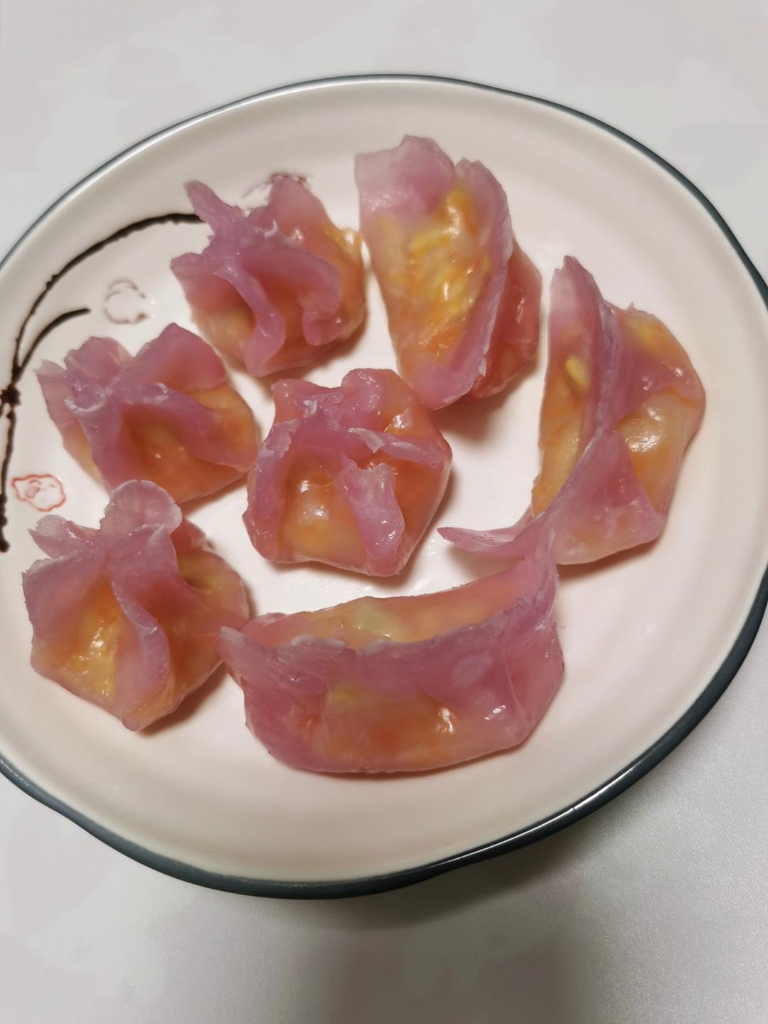 水晶饺子 花开富贵