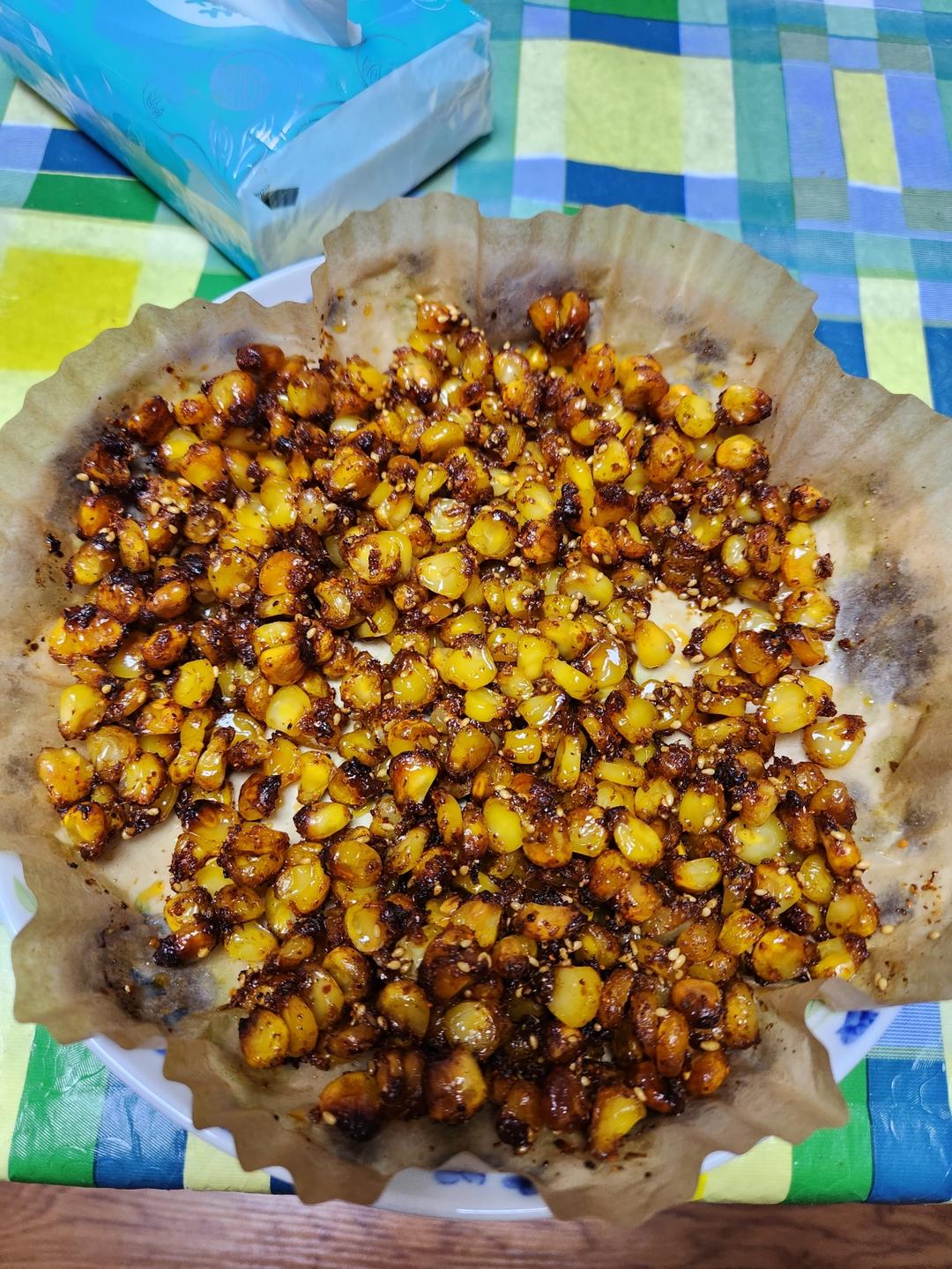 空气炸锅烤玉米