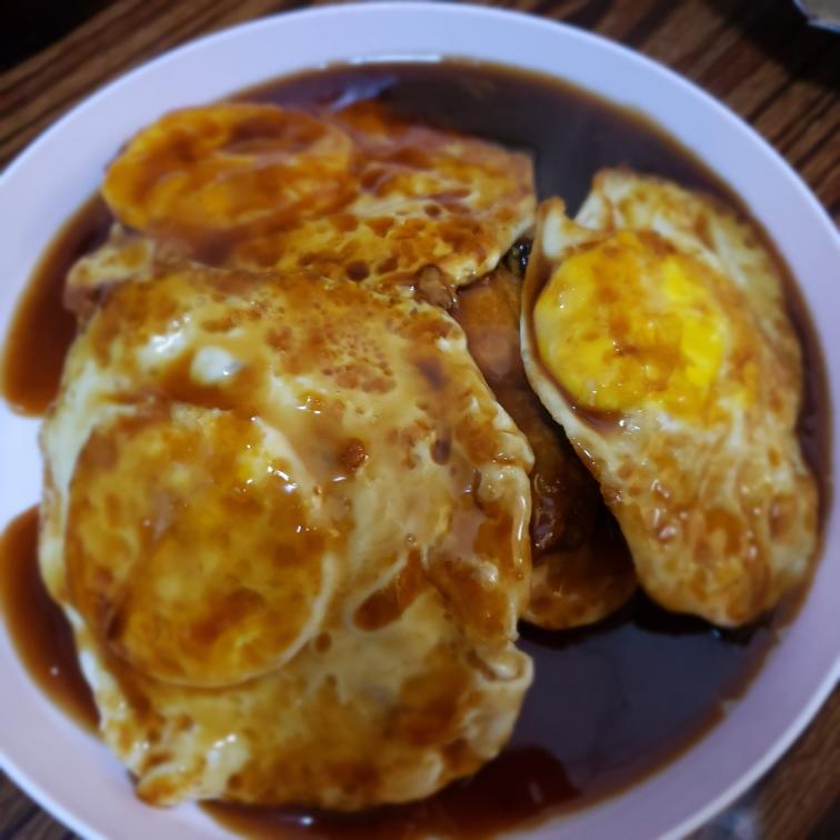 靓丽的鱼香荷包蛋