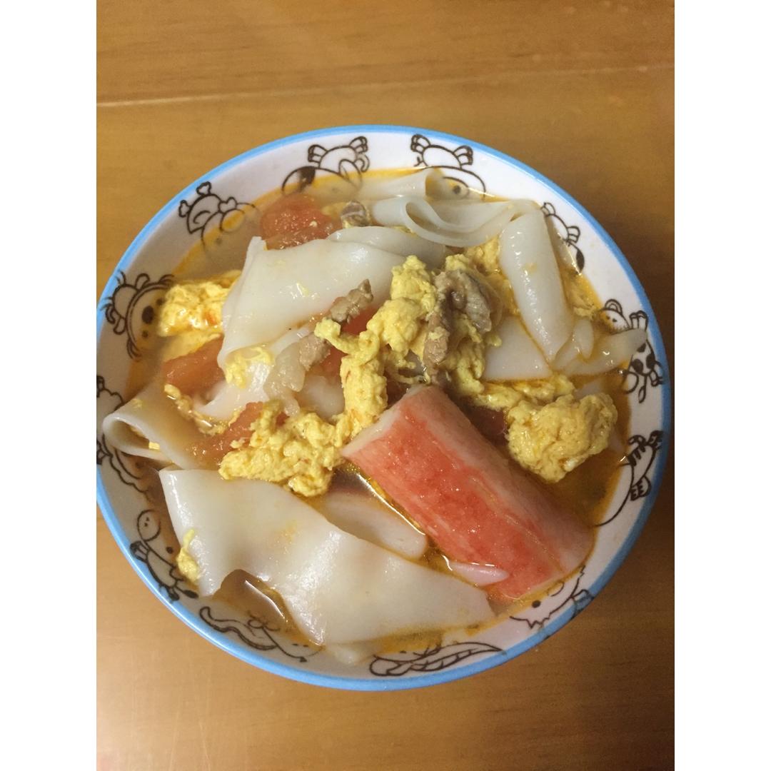 超级入味好吃的番茄鸡蛋面
