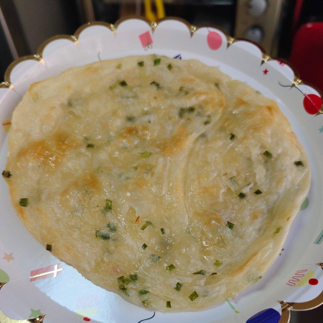 空气炸锅早餐葱油饼