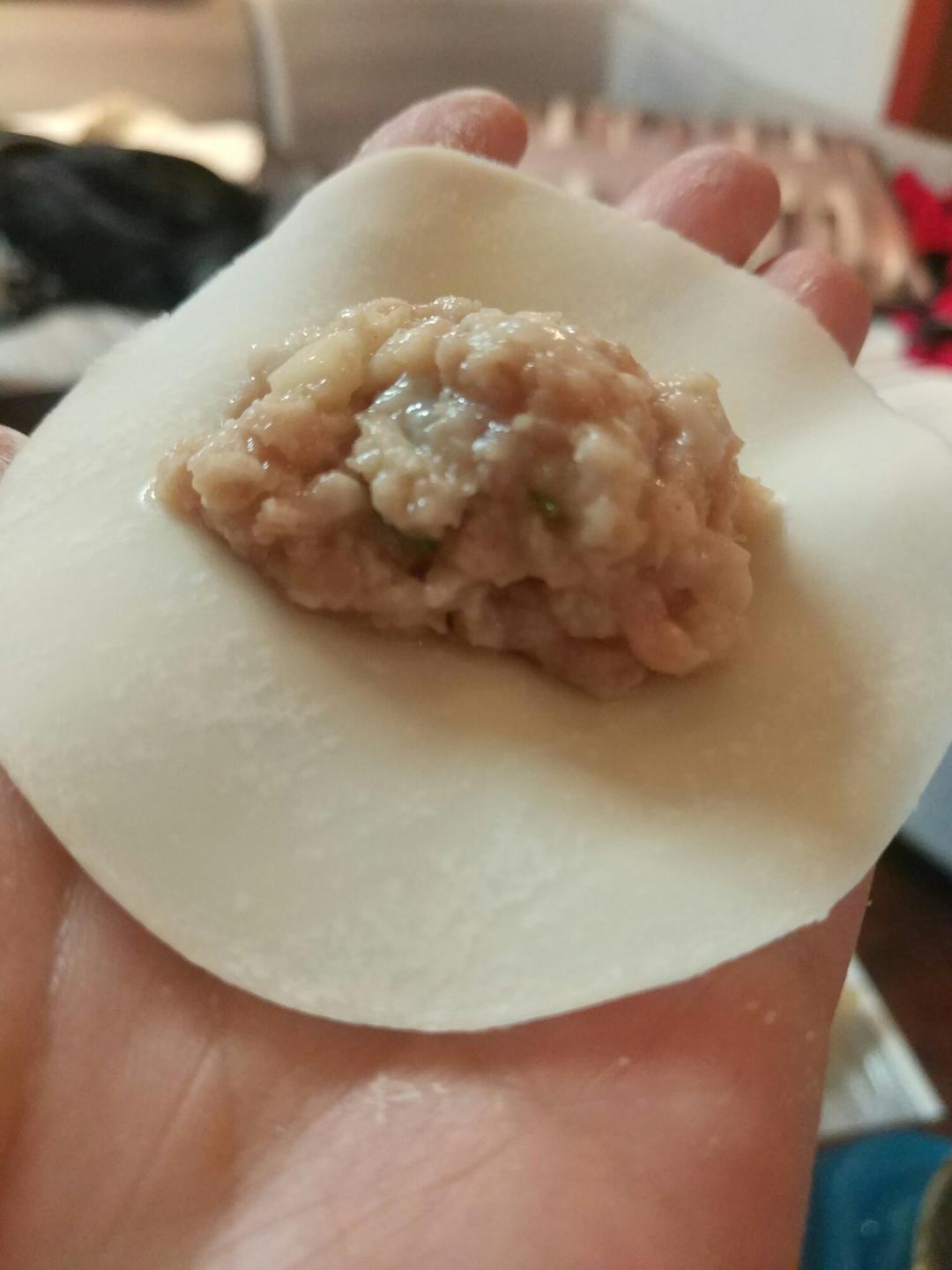 饺子 莲藕水饺 不来也不去-1做的莲藕水饺 不来也不去-1