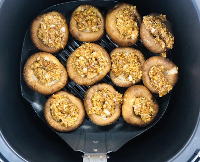 蒜蓉烤香菇（空气炸锅）的做法