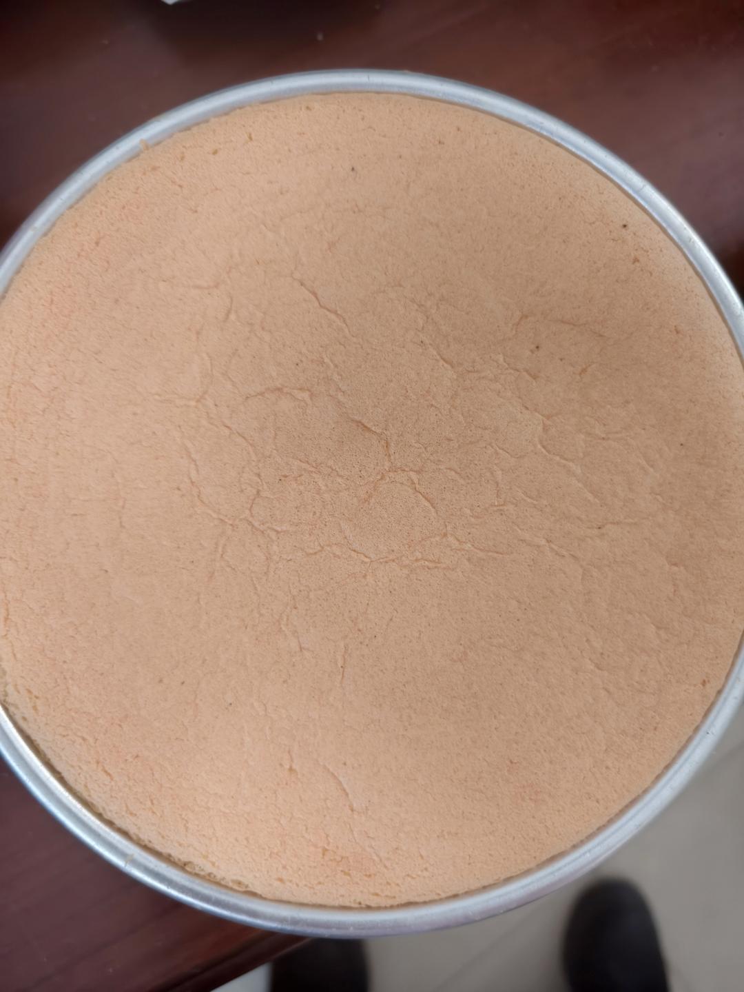 超柔软6寸戚风蛋糕(附8寸配方)零失败 超详细‼️含操作视频