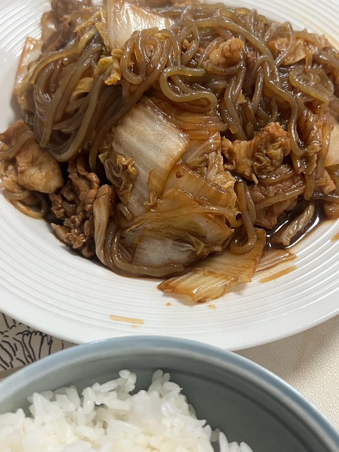 猪肉白菜炖粉条