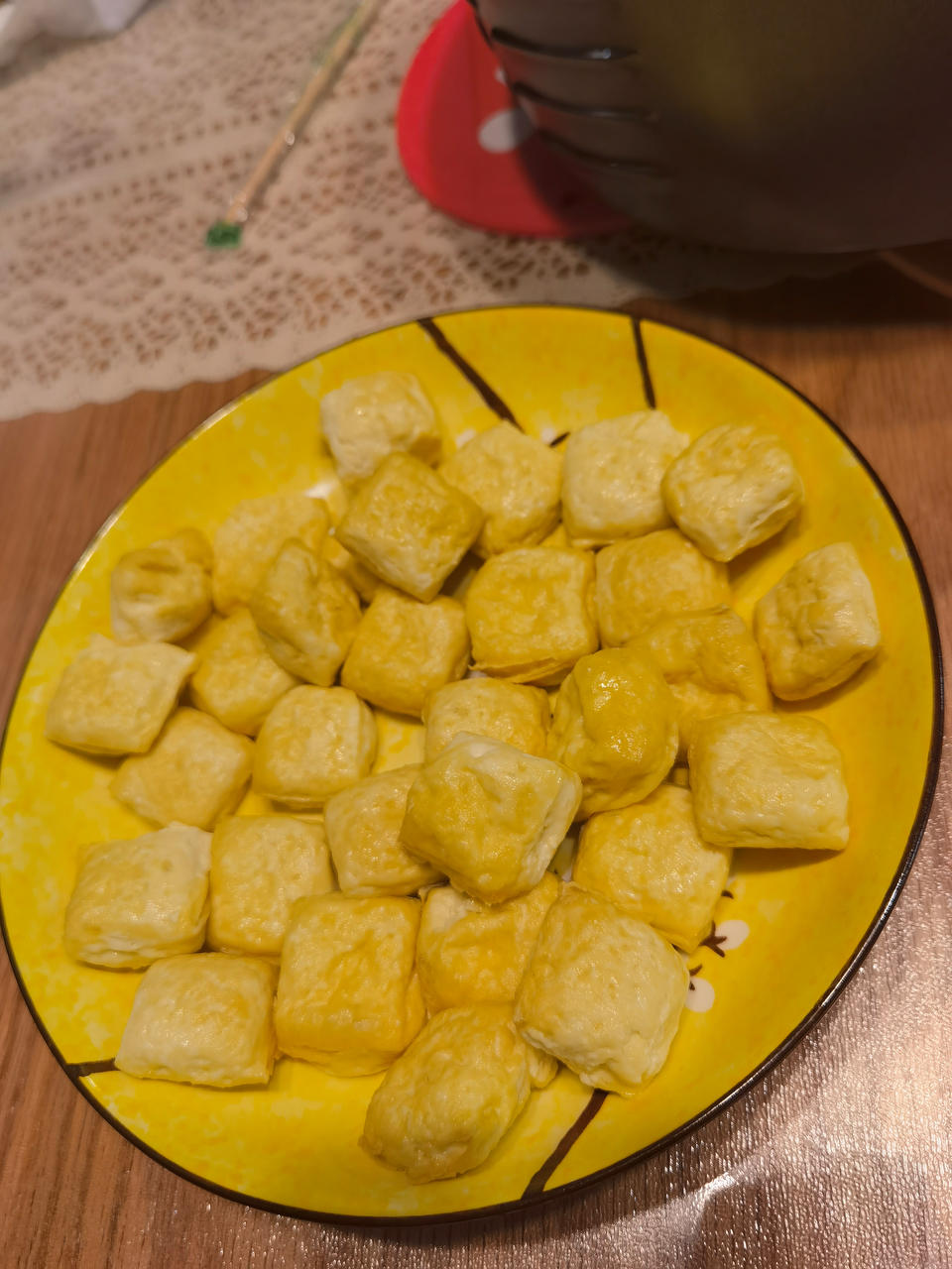 空气炸锅包浆豆腐