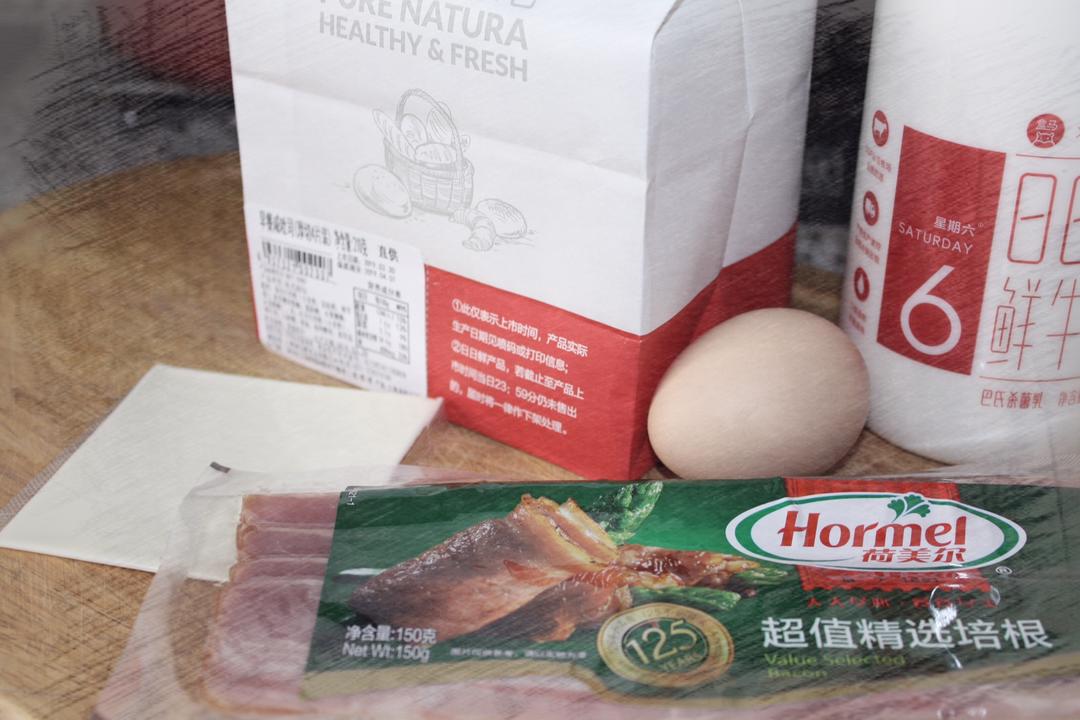 纯奶手撕吐司的做法 步骤1