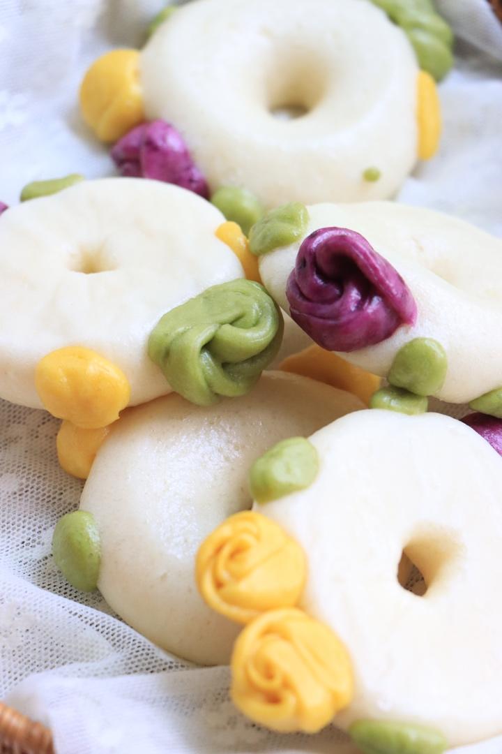 「原创」让你心动的甜甜圈馒头