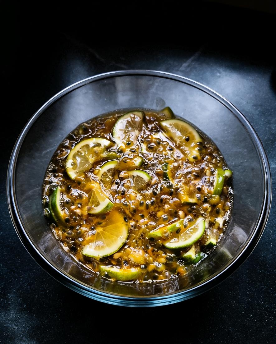 🪷百香果青柠蜂蜜茶