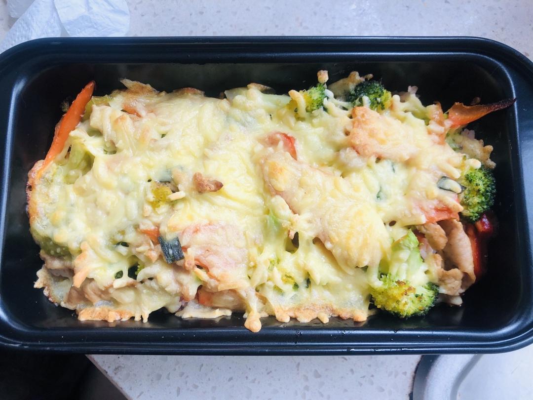 番茄鸡肉浓情焗饭【两人份】