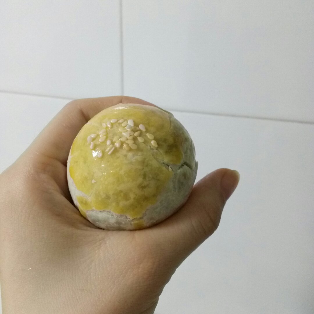 蛋黄酥~紫薯、抹茶、原味~花好月圆，中秋快乐~内附一次做六色蛋黄酥方法~