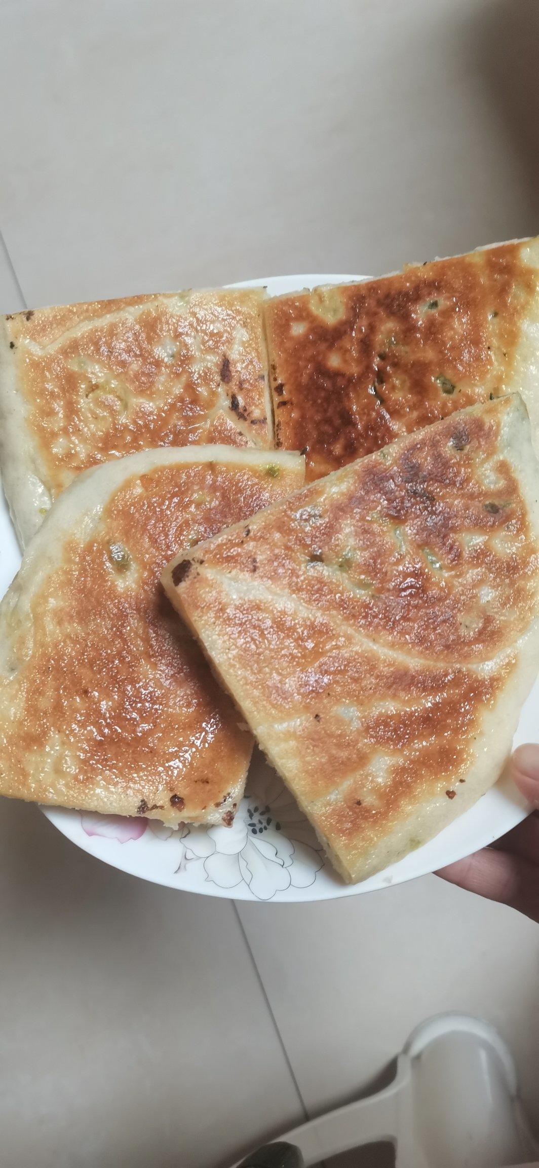 夏汴浅浅做的蒸千层发面饼