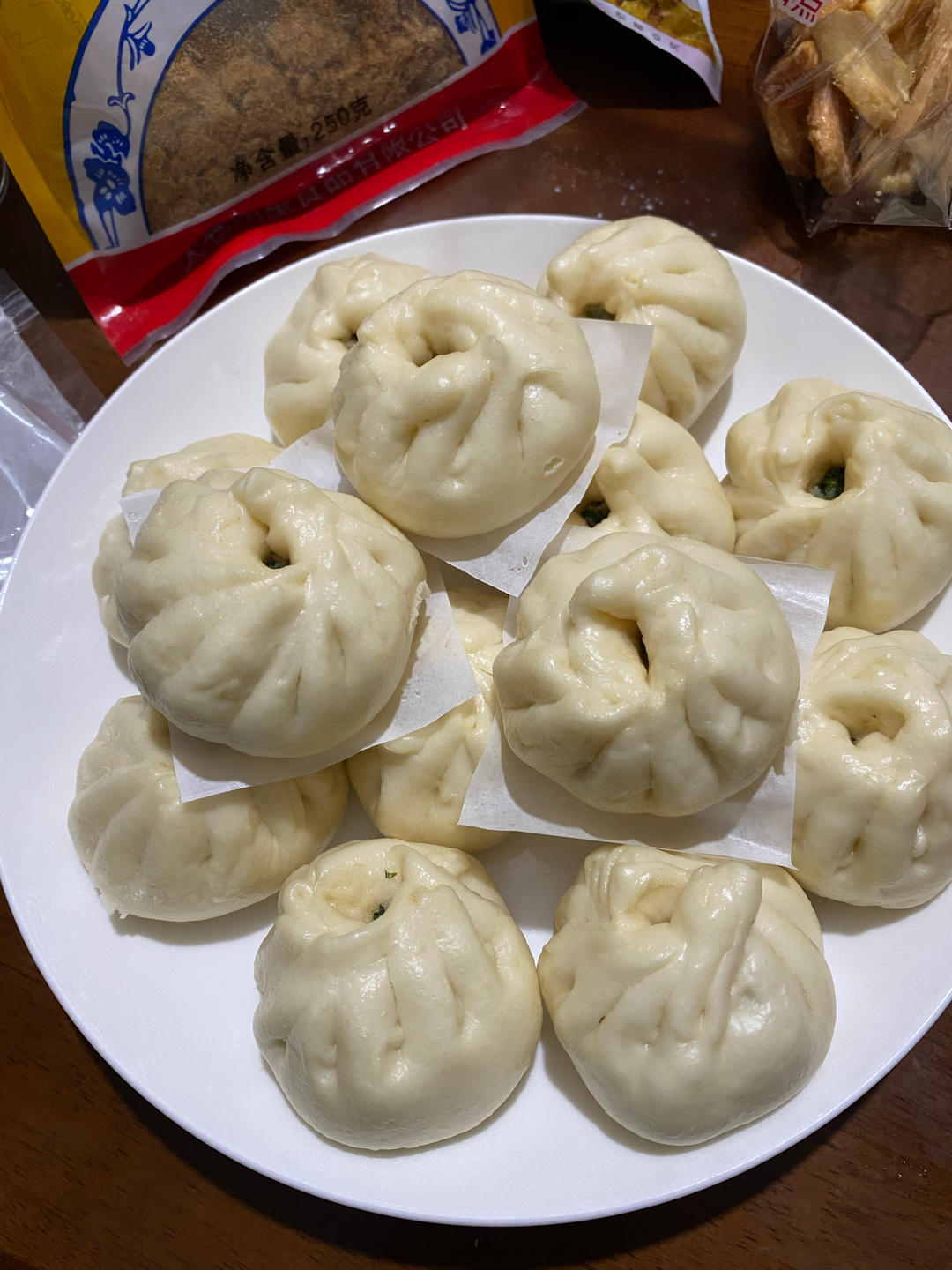 节省一半时间的大包子（另付翠绿菜包子，肉包子，腹黑包子食谱）