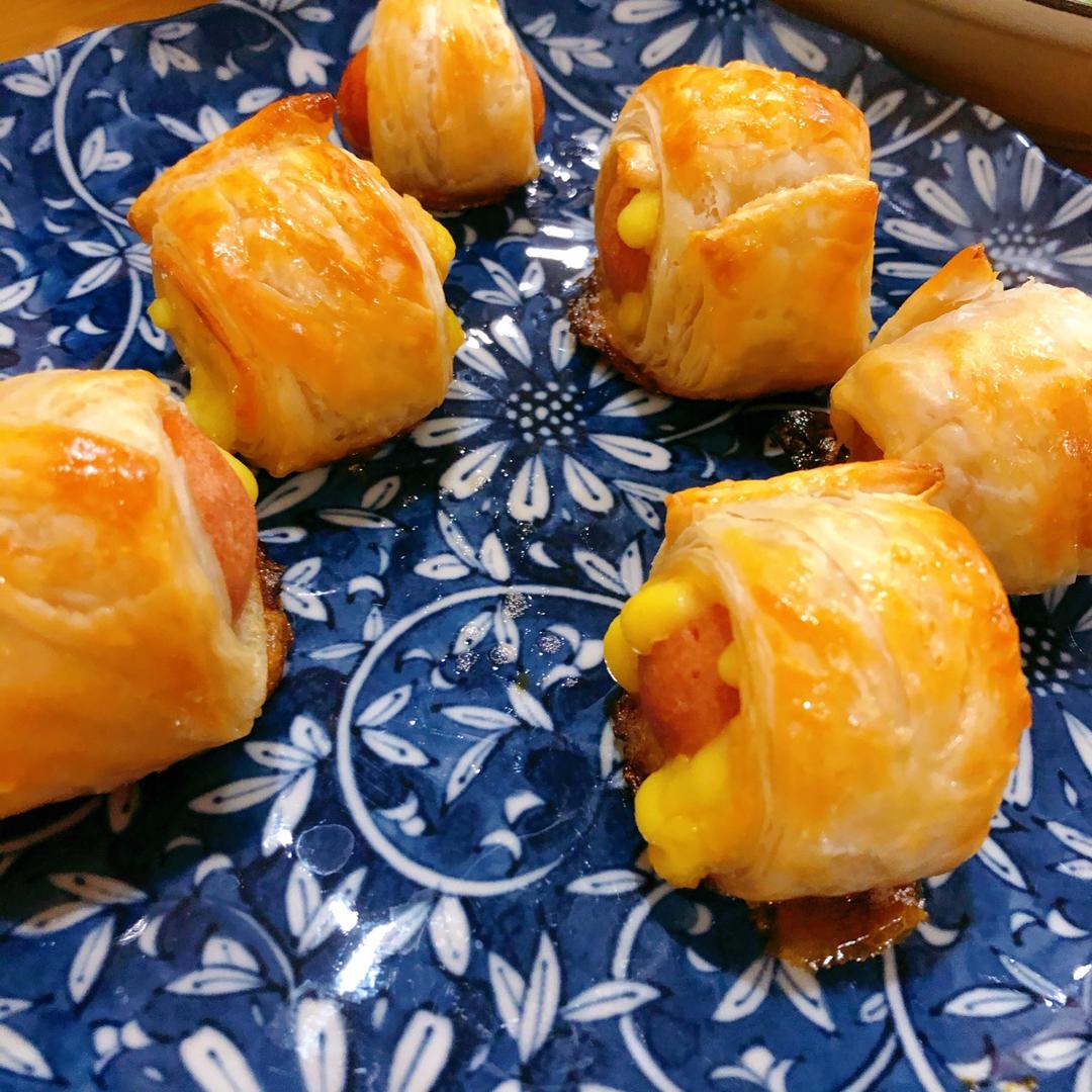 手抓饼热狗