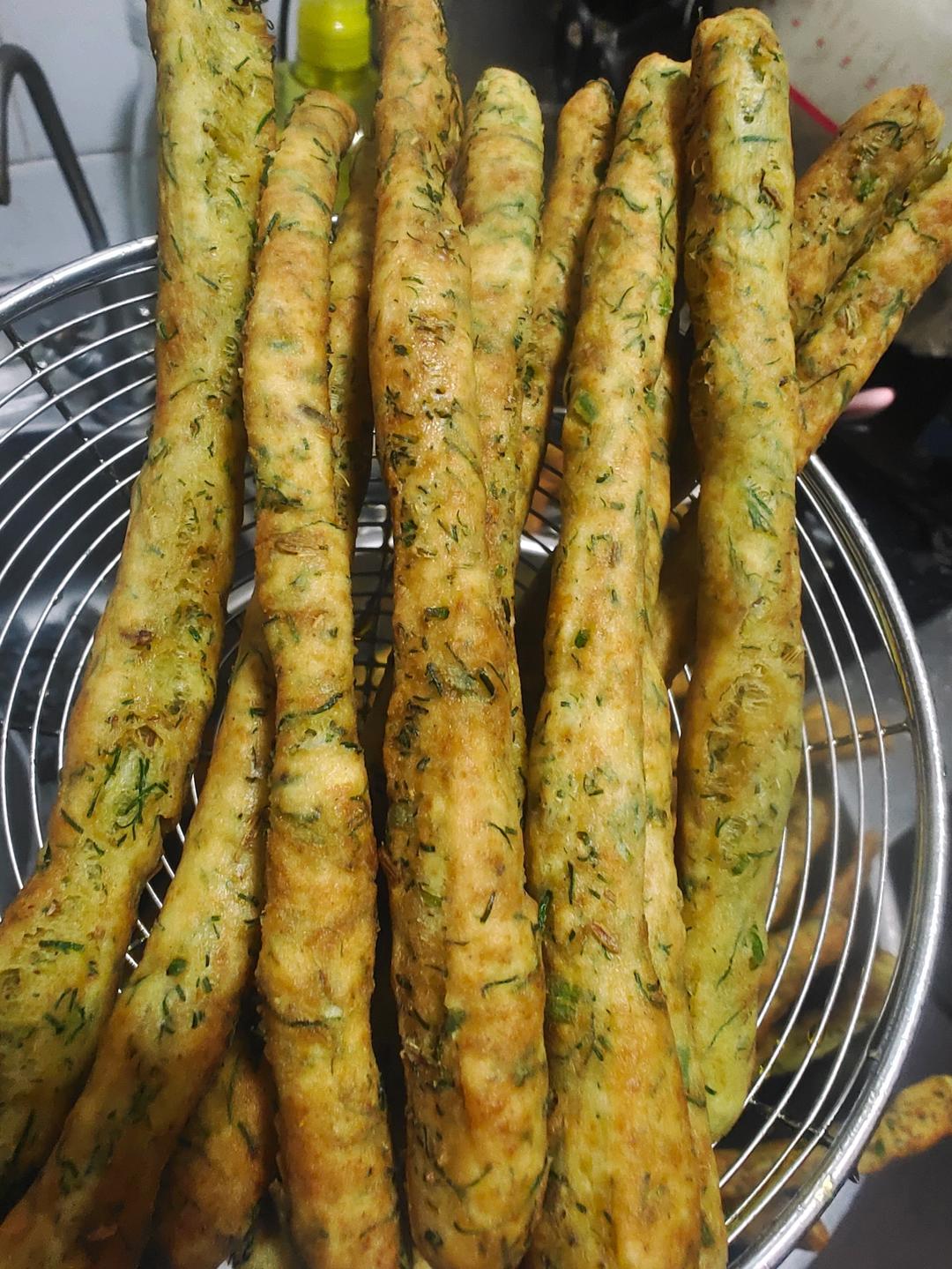 茴香小油条，发面版