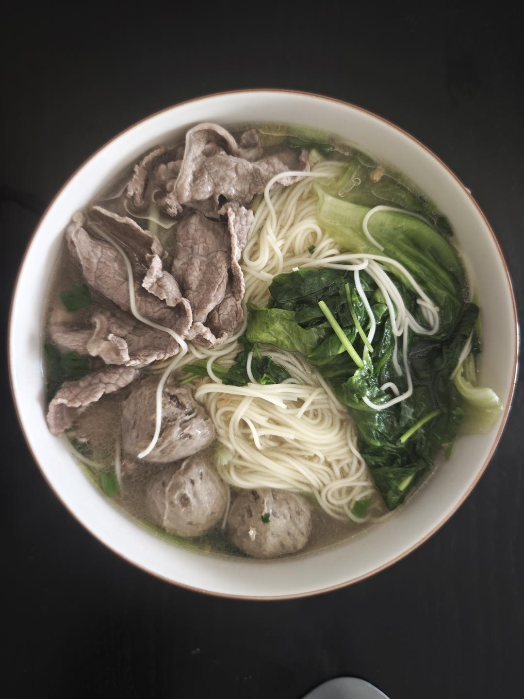 潮汕牛肉汤面（2人份）