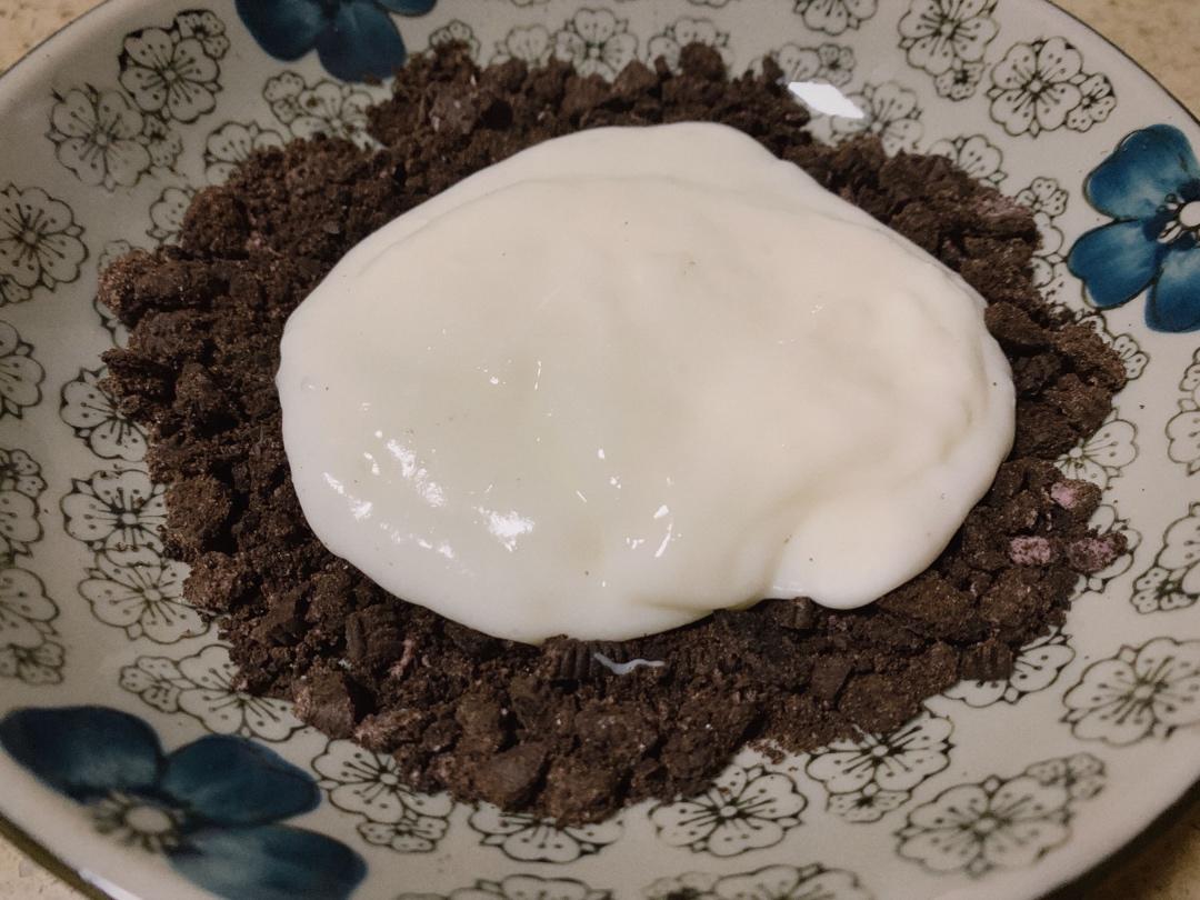 奥利奥鲜奶麻薯