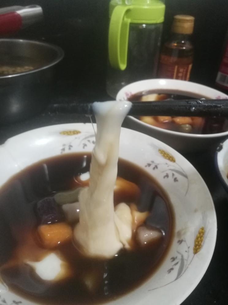 芋圆鲜奶麻薯｜软糯拉丝也太好吃了！