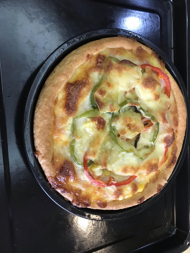 自制厚底披萨面饼