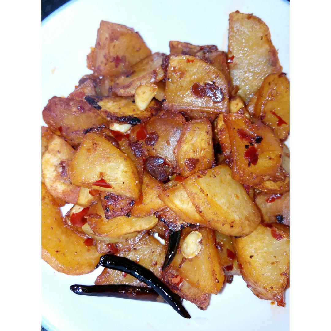 干锅土豆片