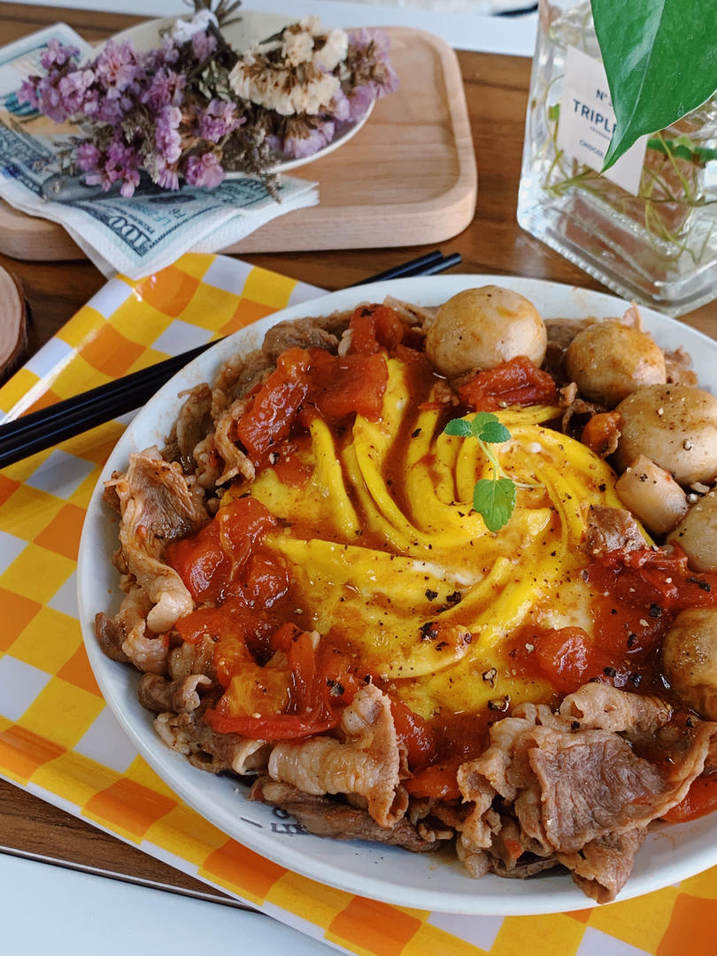 咖喱旋风蛋包饭（宽油宽蛋警告！）