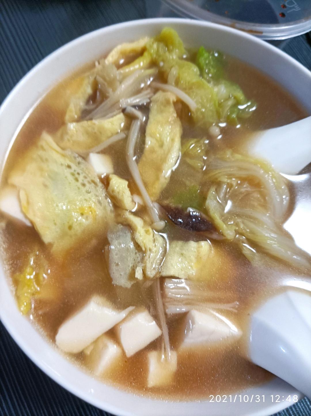 鲜美豆腐汤的简单做法