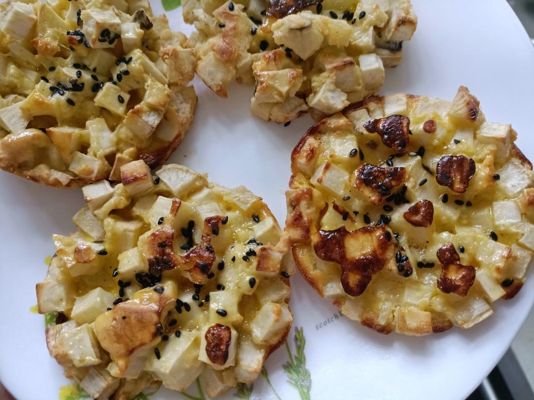 烤箱版美味红薯饼